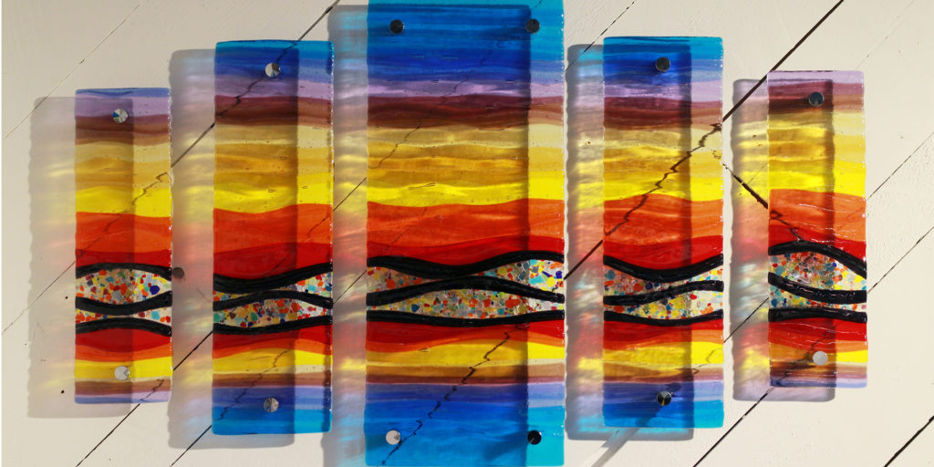 Jo Downs Handmade Glass Cornwall Living