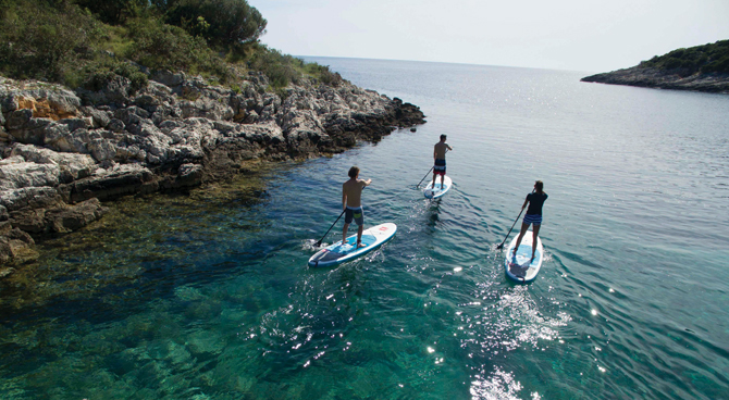 Stand Up Style Paddle Boarding Wear With Ann S Cottage