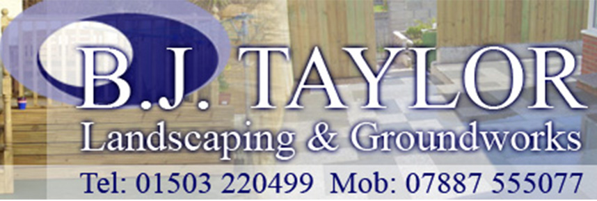 BJ Taylor Landscaping & Groundworks Logo