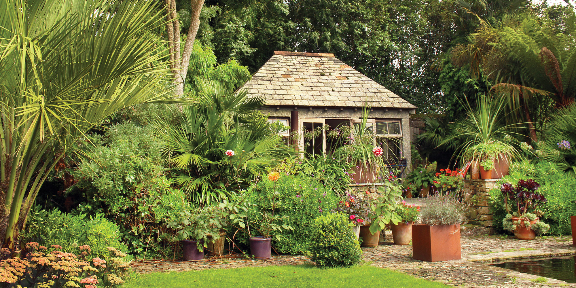 A Cornish country garden from Mid Cornwall Landscaping Cornwall Living