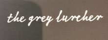 The Grey Lurcher Logo