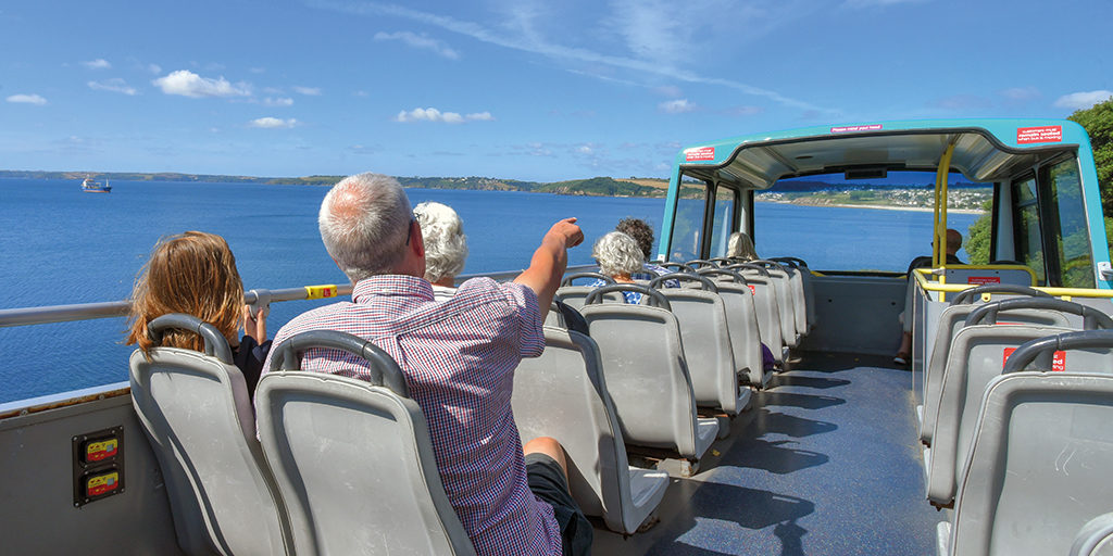 open top bus tours in cornwall