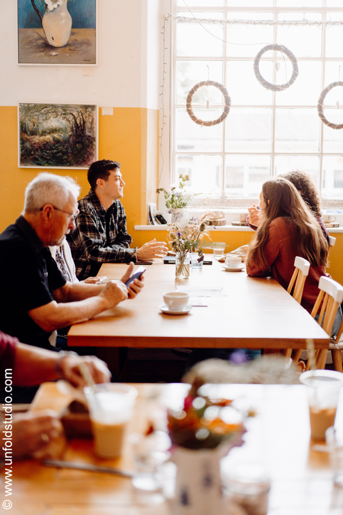 The Grow Box café at Krowji
