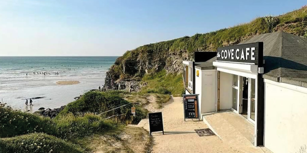 Cove Cafe in Hayle, Cornwall